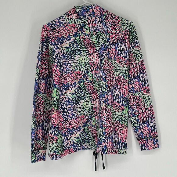 T BY TALBOTS On The Move Pullover Quarter Zip M Multicolor Athleisure UPF 50+ - Picture 11 of 15